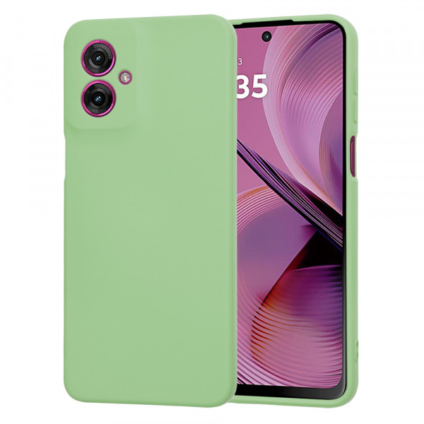 Husa pentru Motorola Moto G55, Techsuit, SoftFlex, Verde Deschis