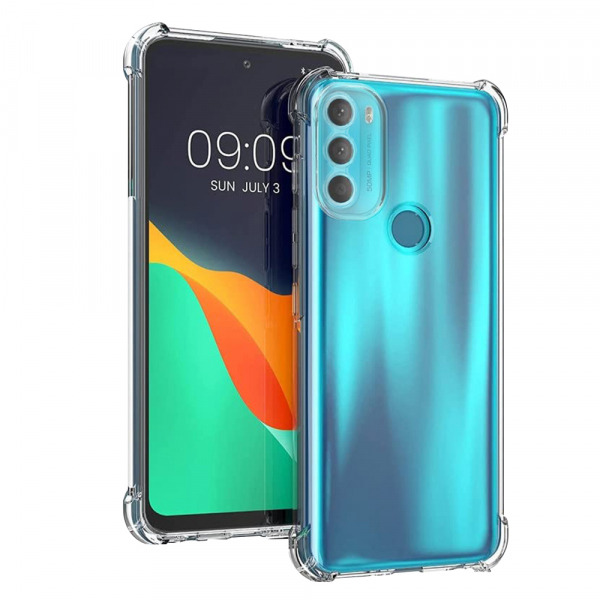 Husa pentru Motorola Moto G71 5G, Techsuit, Shockproof Clear, Transparenta