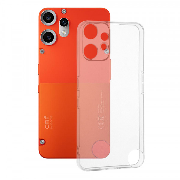 Husa pentru Nothing CMF Phone 2 Pro, Techsuit, Clear, Transparenta