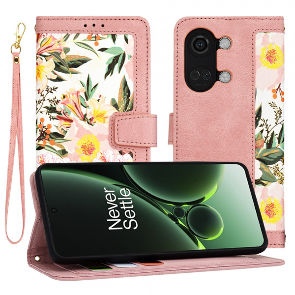 Husa pentru OnePlus Nord 3, Techsuit, FlipCraft, Roz