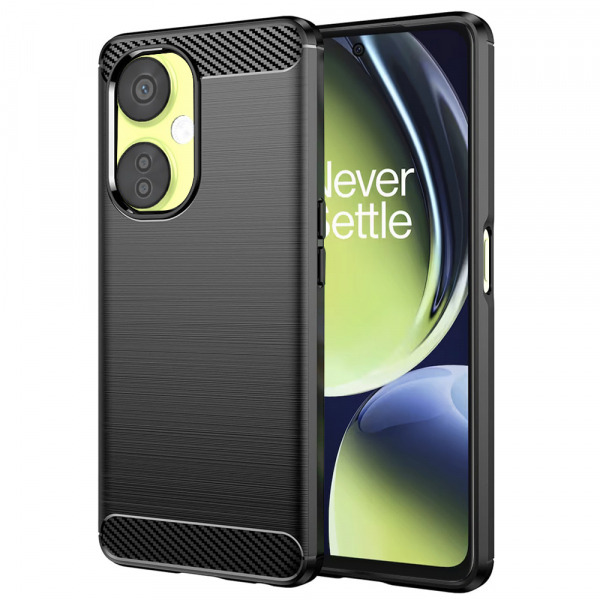 Husa pentru OnePlus Nord CE 3 Lite, Techsuit, Carbon, Neagra