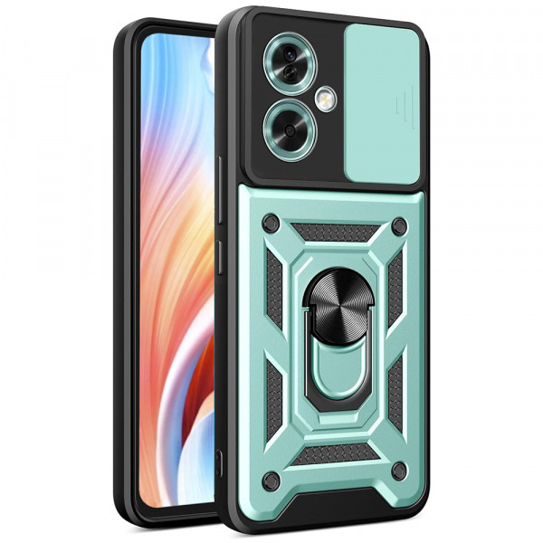 Husa pentru OnePlus Nord N30 SE / Oppo A79, Techsuit, CamShield, Verde