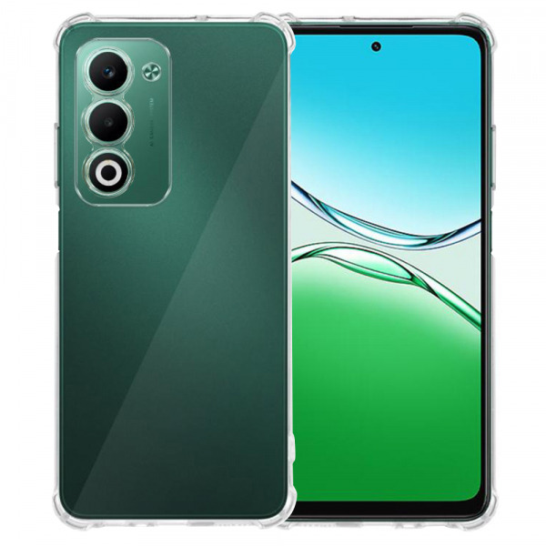 Husa pentru Oppo A5 4G, Techsuit, Shockproof Clear, Transparenta
