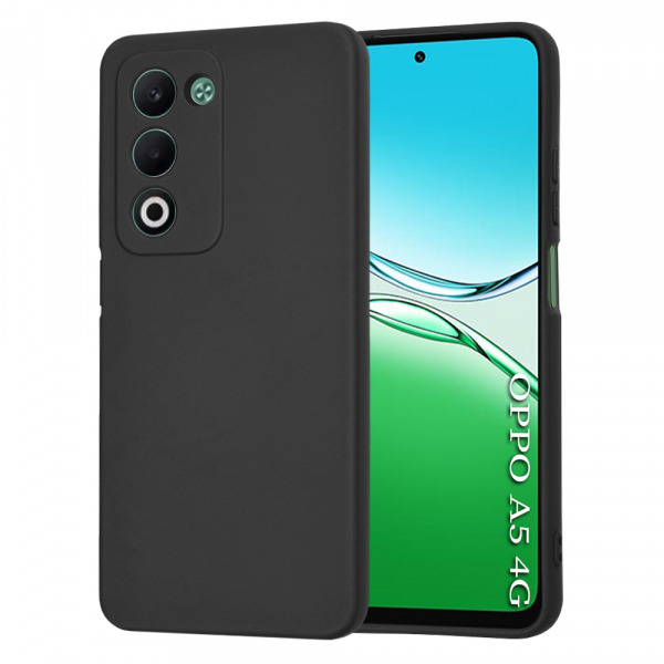 Husa pentru Oppo A5 4G, Techsuit, SoftFlex, Neagra