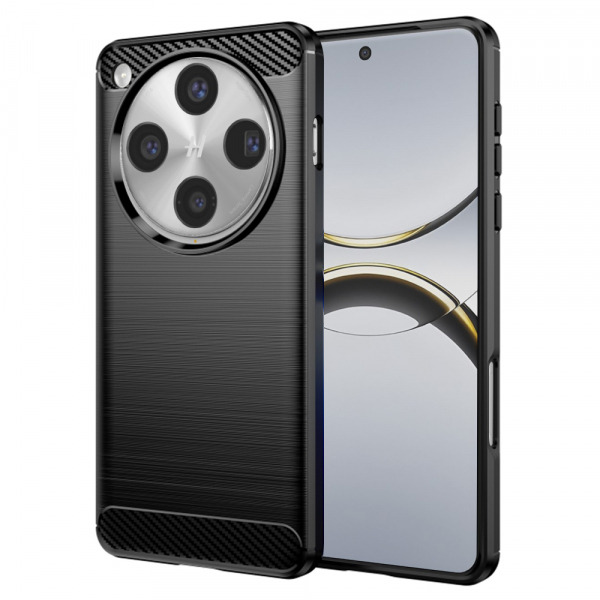 Husa pentru Oppo Find X8 Pro, Techsuit, Carbon, Neagra
