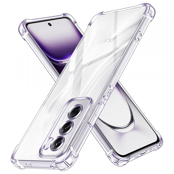 Husa pentru Oppo Reno12, Techsuit, Shockproof Clear, Transparenta
