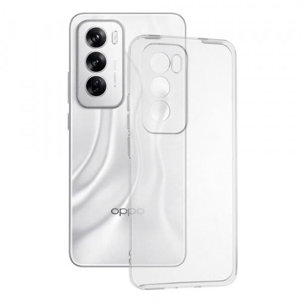 Husa pentru Oppo Reno12, Techsuit, Clear, Transparenta