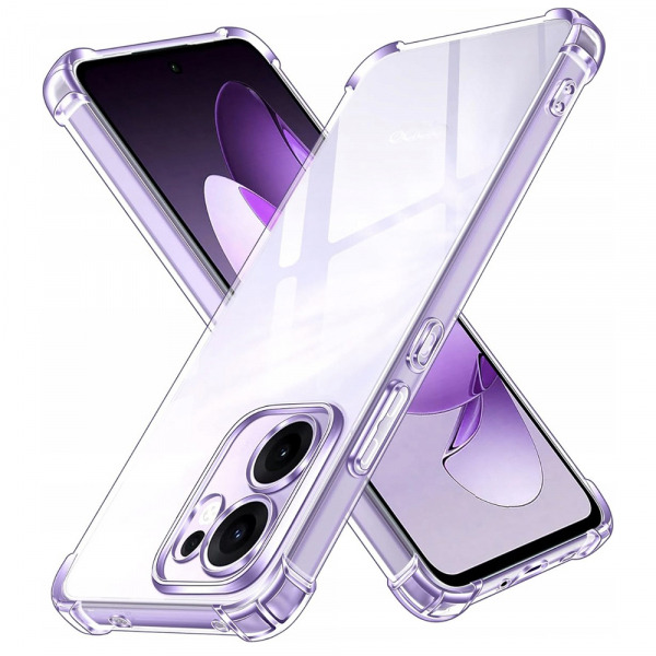 Husa pentru Oppo Reno13 FS 5G / Reno13 F 4G / Reno13 F, Techsuit, Shockproof Clear, Transparenta