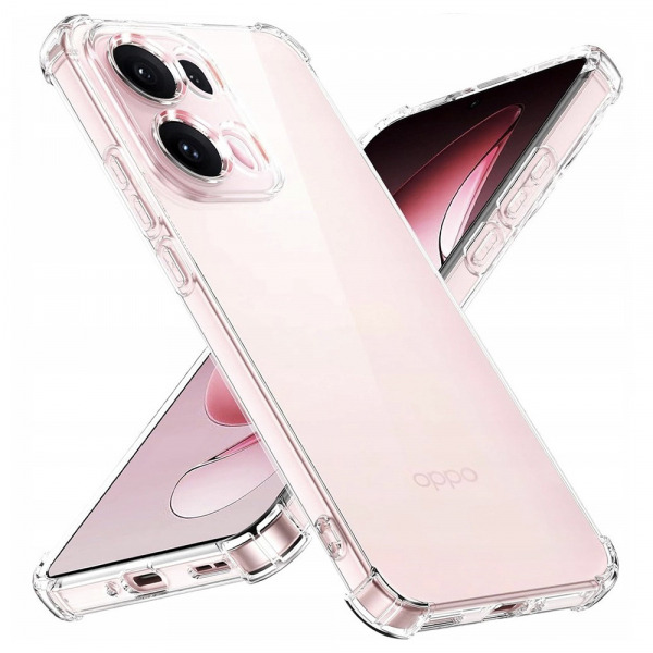 Husa pentru Oppo Reno13 Pro, Techsuit, Shockproof Clear, Transparenta