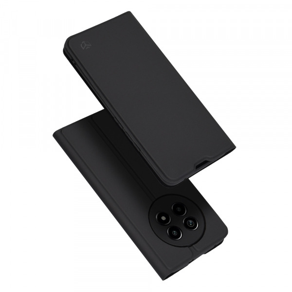 Husa pentru Realme 13 Pro / 13 Pro+, Techsuit, Magskin Book, Neagra