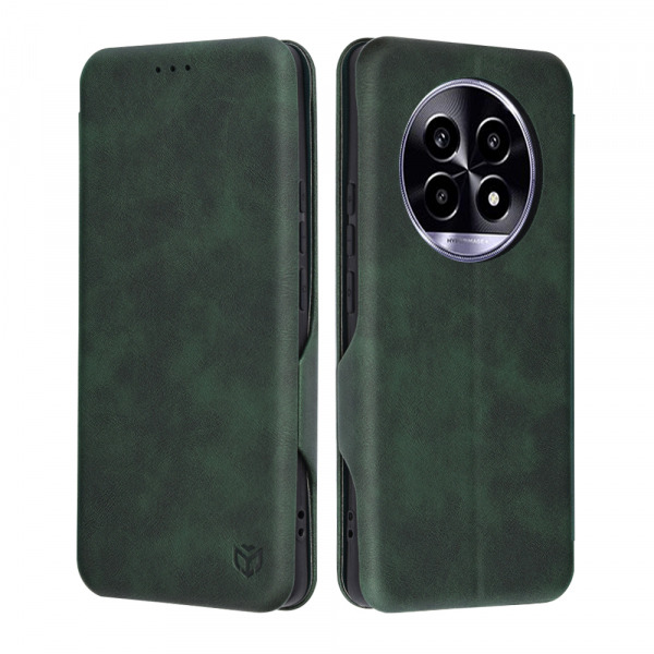 Husa pentru Realme 13 Pro / 13 Pro+, Techsuit, Safe Wallet Plus, Verde