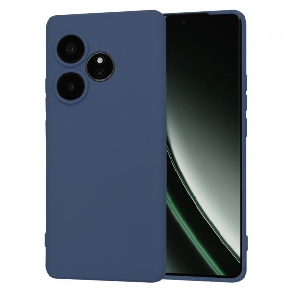 Husa pentru Realme GT 6T / GT 6, Techsuit, SoftFlex, Bleumarin
