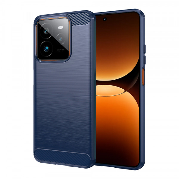 Husa pentru Realme GT 7 Pro, Techsuit, Carbon, Albastra