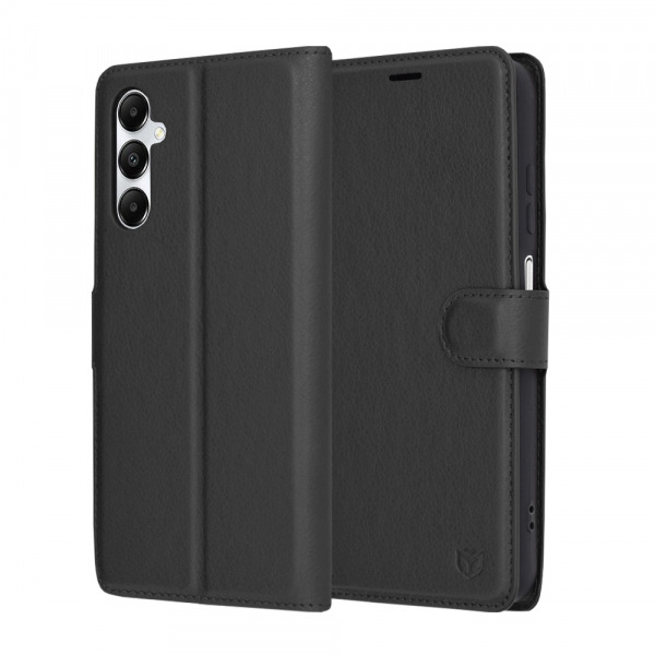 Husa pentru Samsung Galaxy A05s A057, Techsuit, Leather Folio, Neagra