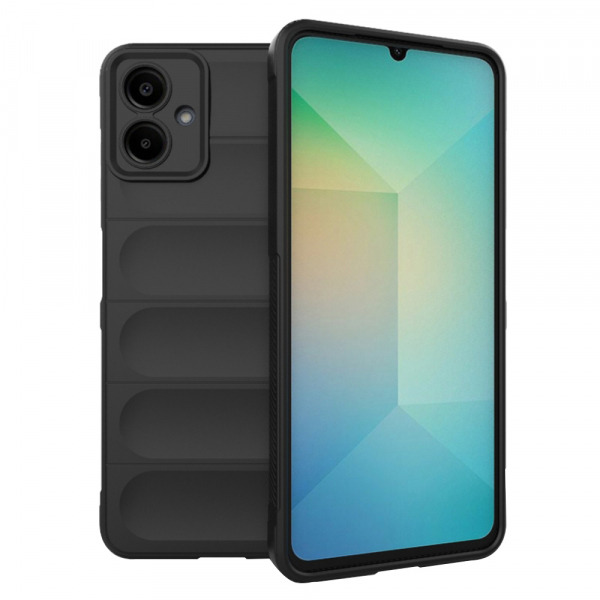 Husa pentru Samsung Galaxy A06 A065, Techsuit, Magic Shield, Neagra