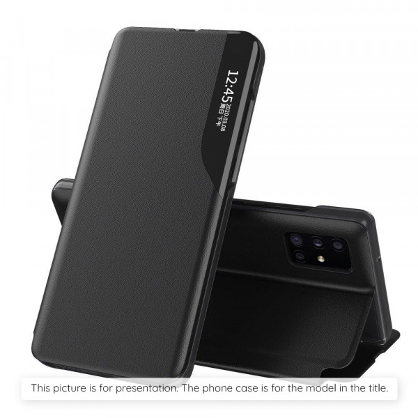 Husa pentru Samsung Galaxy A07 4G A075, Techsuit, eFold, Neagra
