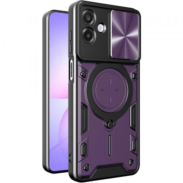 Husa pentru Samsung Galaxy A07 4G A075, Techsuit, CamGuard Pro, Mov
