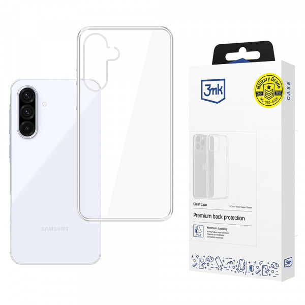 Husa pentru Samsung Galaxy A17 4G A175 / A17 5G A176, 3MK, Clear, Transparenta
