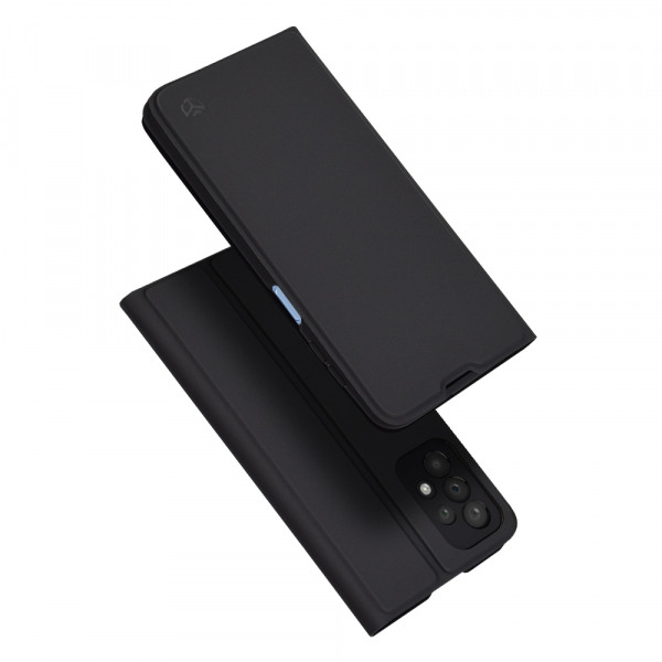Husa pentru Samsung Galaxy A23 5G A236 / A23 A235, Techsuit, Magskin Book, Neagra