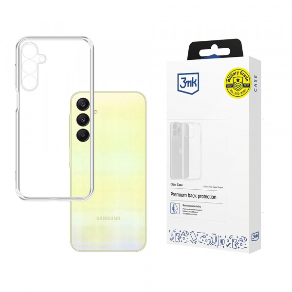 Husa pentru Samsung Galaxy A25 A256, 3MK, Clear, Transparenta