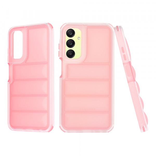 Husa pentru Samsung Galaxy A25 A256, Techsuit, Wave Shield, Roz