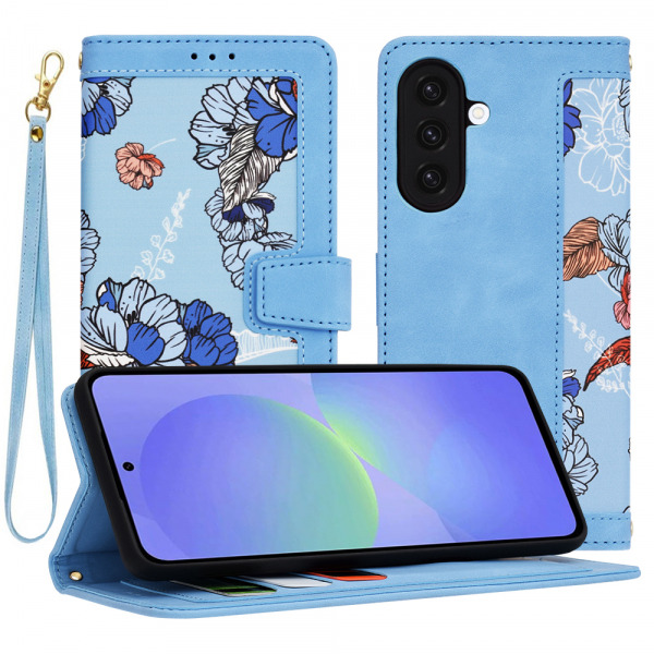 Husa pentru Samsung Galaxy A36 A366, Techsuit, FlipCraft, Bleu
