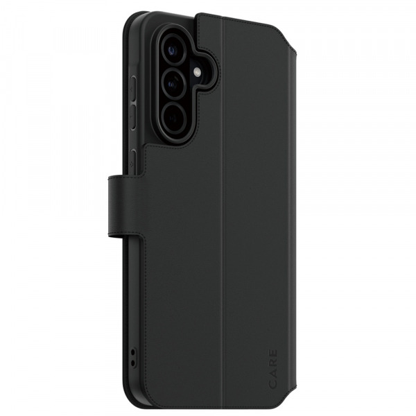 Husa pentru Samsung Galaxy A36 A366, PanzerGlass, Care Feature Kickstand Wallet, Neagra
