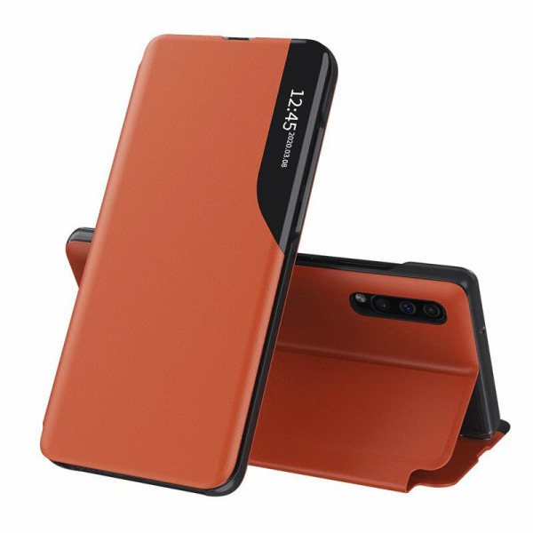 Husa pentru Samsung Galaxy A50s A507 / A30s A307 / A50 A505, Techsuit, eFold, Portocalie