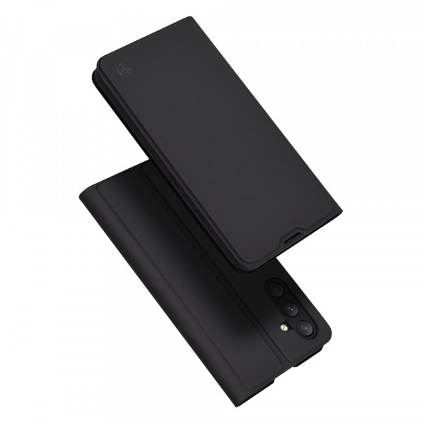Husa pentru Samsung Galaxy A54 A546, Techsuit, Magskin Book, Neagra
