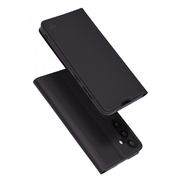 Husa pentru Samsung Galaxy M56 M566, Techsuit, Magskin Book, Neagra