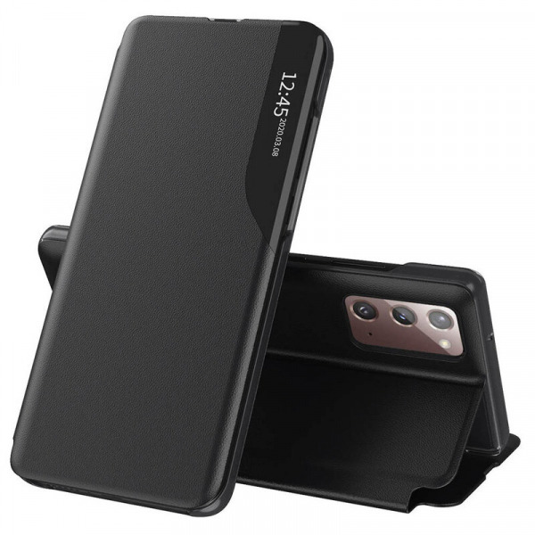 Husa pentru Samsung Galaxy Note 20 5G N981 / Note 20 N980, Techsuit, eFold, Neagra