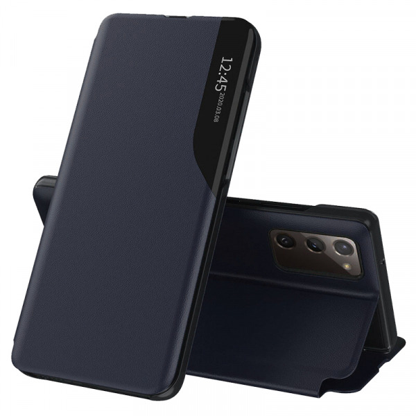 Husa pentru Samsung Galaxy S20 FE 2022 G781 / S20 FE 5G G781 / S20 FE G780, Techsuit, eFold, Albastra Inchis