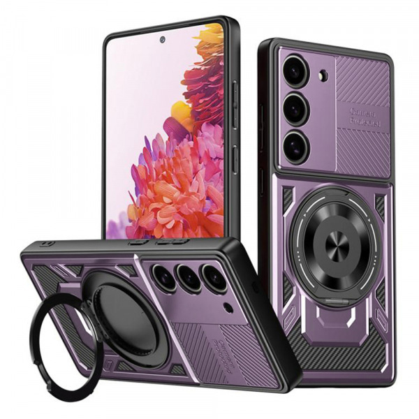 Husa pentru Samsung Galaxy S20 FE 2022 G781 / S20 FE 5G G781 / S20 FE G780, Techsuit, RuggedCam, Mov