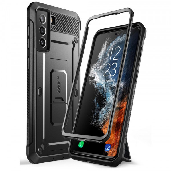 Husa pentru Samsung Galaxy S22+ 5G S906, Supcase, Unicorn Beetle Pro, Neagra