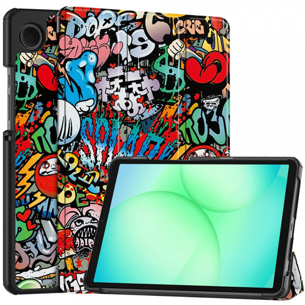 Husa pentru Samsung Galaxy Tab A11 / Tab A9, Techsuit, FoldPro Urban, Multicolor