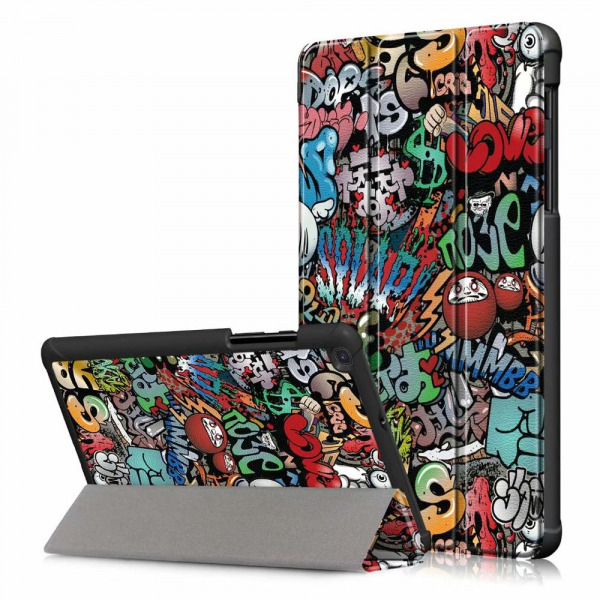 Husa pentru Samsung Galaxy Tab S11 Ultra, Techsuit, FoldPro Urban Vibe, Multicolor