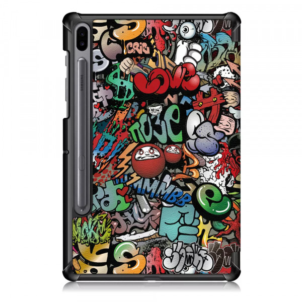 Husa pentru Samsung Galaxy Tab S6, Techsuit, FoldPro, Multicolor