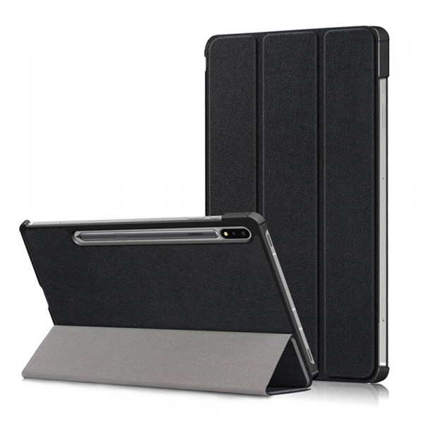 Husa pentru Samsung Galaxy Tab S8 / Tab S7 T875 / Tab S7 T870, Techsuit, FoldPro, Neagra