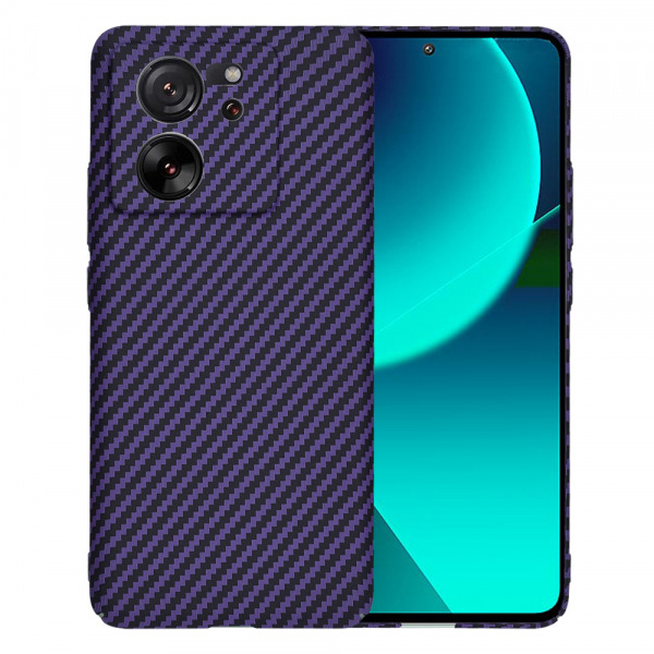 Husa pentru Xiaomi 13T Pro / 13T, Techsuit, Carbonite FiberShell, Mov