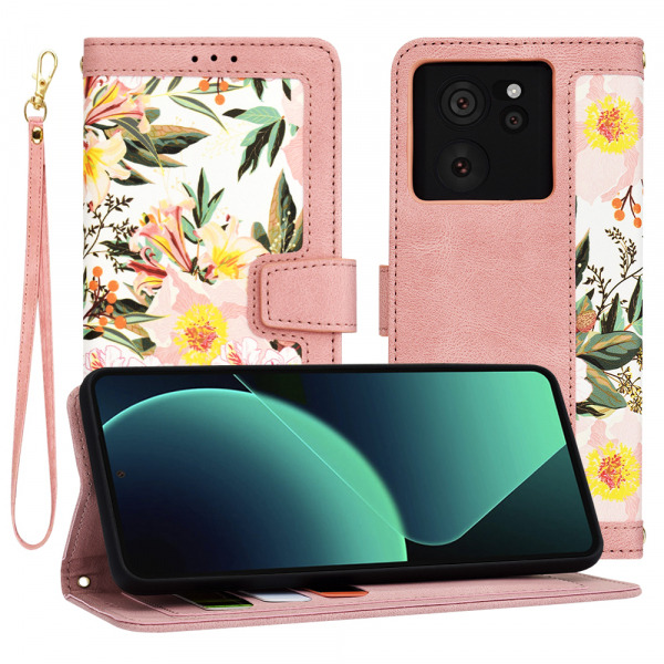 Husa pentru Xiaomi 13T Pro / 13T, Techsuit, FlipCraft, Roz