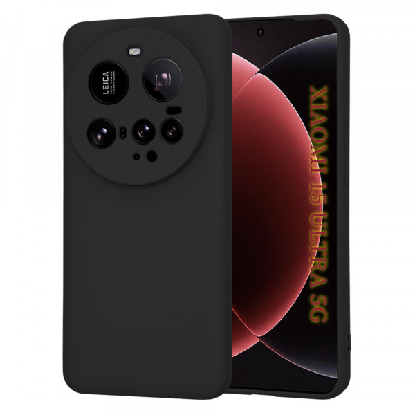 Husa pentru Xiaomi 15 Ultra, Techsuit, SoftFlex, Neagra