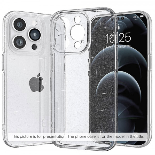 Husa pentru Xiaomi 15T Pro, Techsuit, SparkleSkin, Transparenta