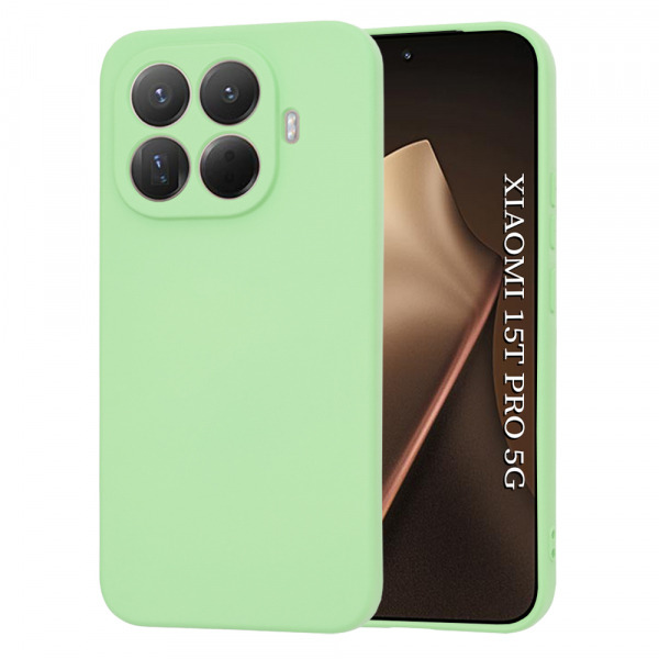 Husa pentru Xiaomi 15T Pro, Techsuit, SoftFlex, Verde Deschis