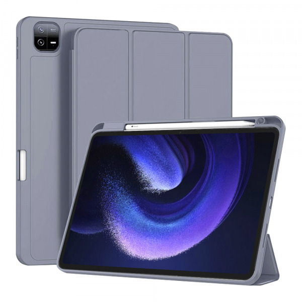 Husa pentru Xiaomi Pad 6 / 6 Pro, Techsuit, Flex Trifold, Mov