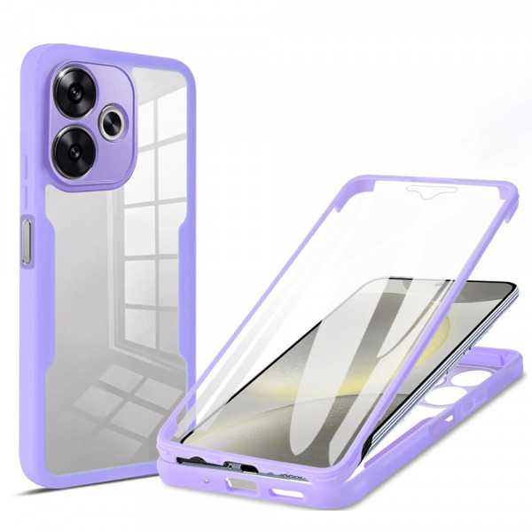 Husa pentru Xiaomi Poco F6, Techsuit, ColorVerse 360, Mov