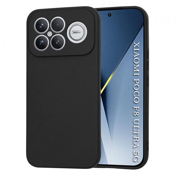 Husa pentru Xiaomi Poco F8 Ultra, Techsuit, SoftFlex, Neagra