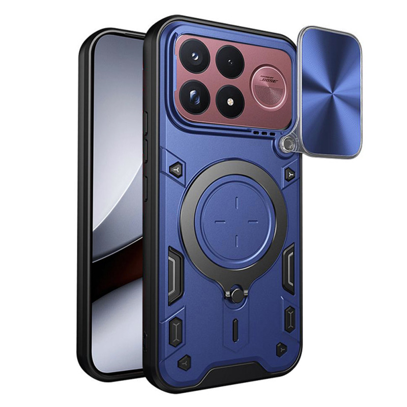 Husa pentru Xiaomi Poco F9 Ultra, Techsuit, CamGuard Pro, Albastra