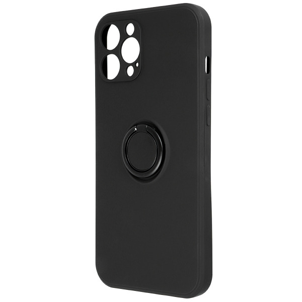 Husa pentru Xiaomi Poco M6 / Redmi 13C 5G, OEM, Finger Grip, Neagra