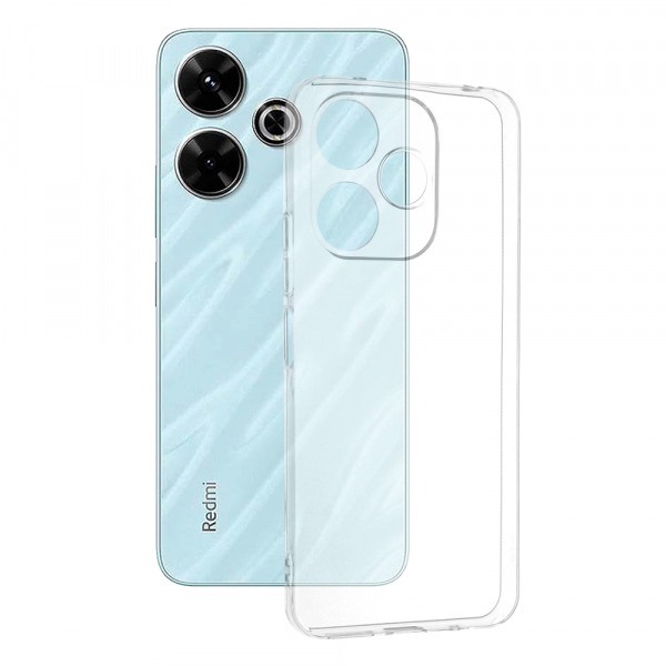 Husa pentru Xiaomi Poco M6 4G / Redmi 13, Techsuit, Clear, Transparenta