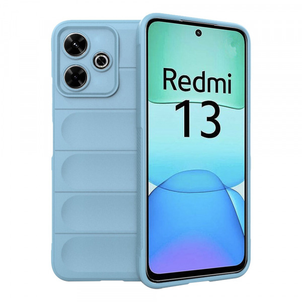 Husa pentru Xiaomi Poco M6 4G / Redmi 13, Techsuit, Magic Shield, Bleu